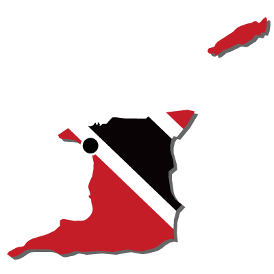 トリニダード・トバゴ共和国無料フリーイラスト｜首都・国旗付
